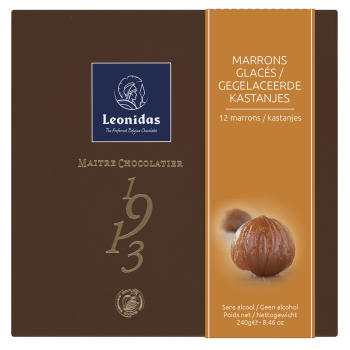 Boîte de marrons glacés - 12 pièces